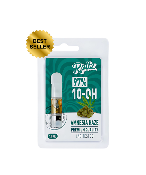 Rollz 10-OH-HHC Cartridge (Amnesia) 1ml