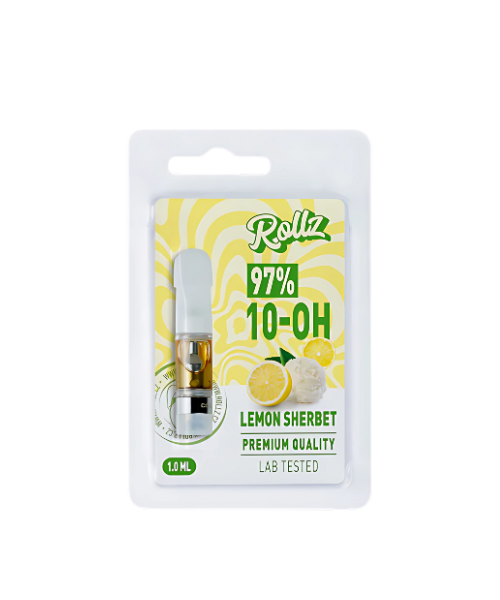 Rollz 10-OH-HHC Cartridge (Lemon Sherbet) 1ml