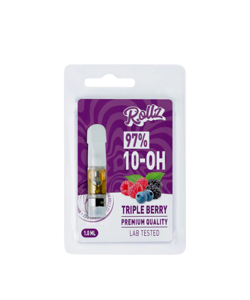 Rollz 10-OH-HHC Cartridge (Triple Berry) 1ml