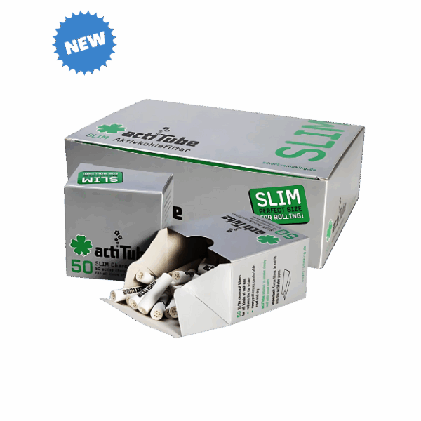 ActiTube Slim Uhlíkové Filtre (50 ks)