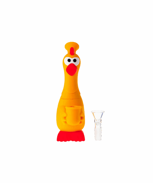 HighPony Chicken Silikónové Bongo (18 cm)