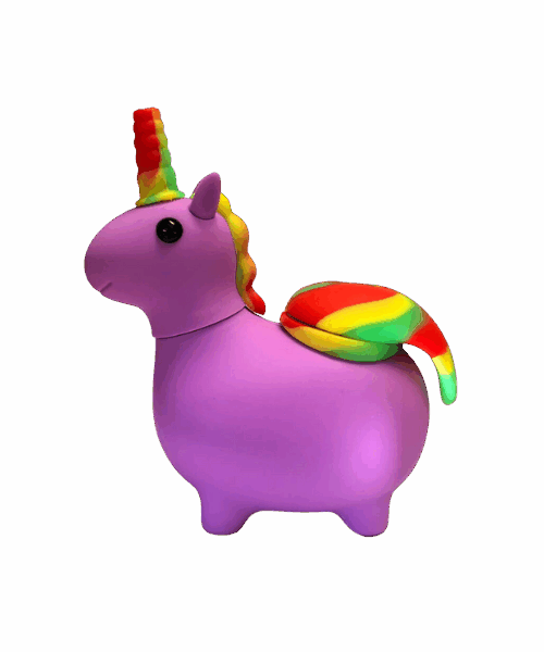 HighPony Unicorn Pipe (Ružový)