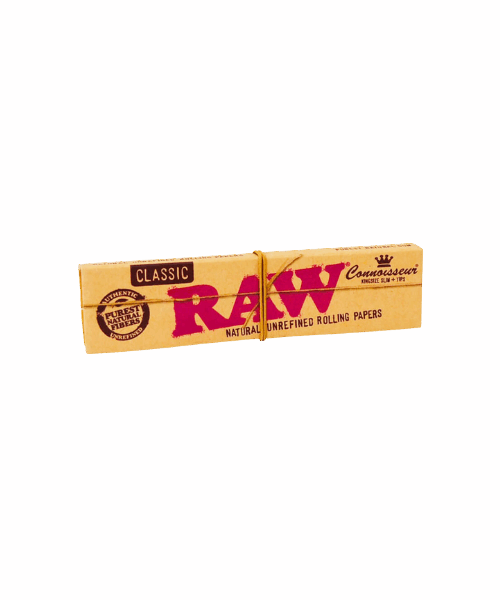 RAW Connoisseur Kingsize + Tips (24ks)