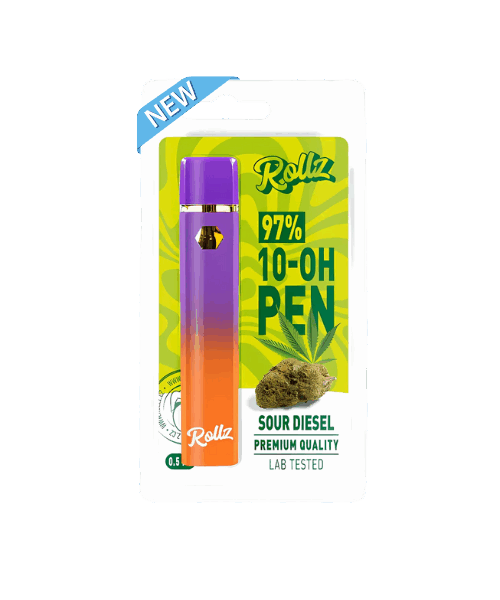 Rollz 10-OH-HHC Vape (Sour Diesel) 1ml