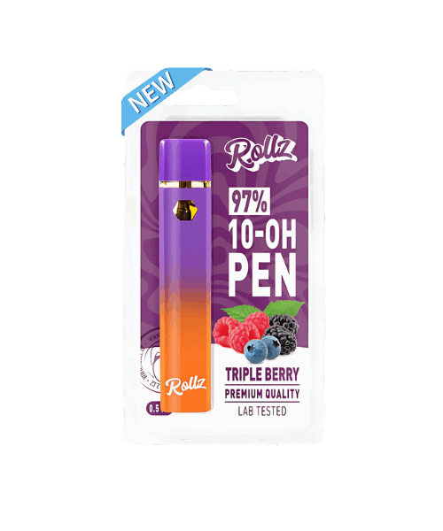 Rollz 10-OH-HHC Vape (Triple Berry) 1ml