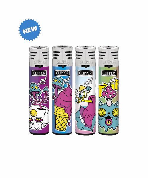 Clipper Tryskový Zapaľovač Psychedelic