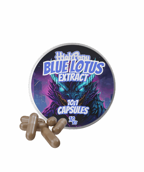 HighPony Blue Lotus Extrakt 10:1 Kapsule (10ks)