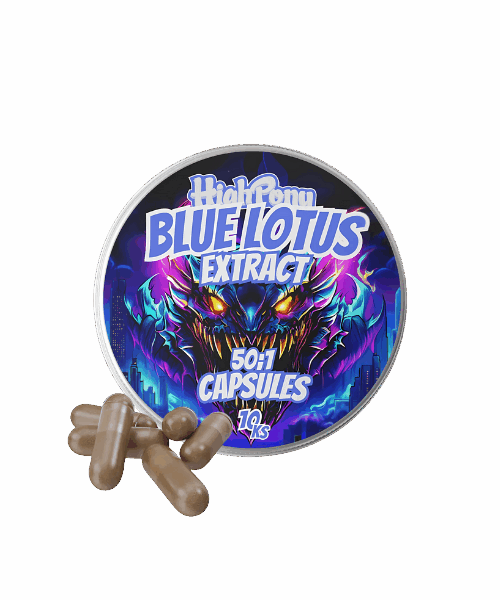 HighPony Blue Lotus Extrakt 50:1 Kapsule (10ks)