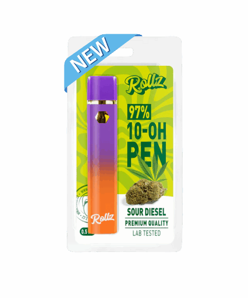 Rollz 10-OH-HHC Vape (Sour Diesel) 2ml