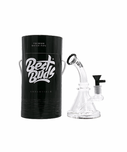 Best Buds Sklenený Bong “Bent Neck Glass” 19.5 cm
