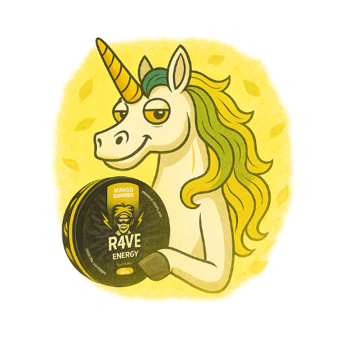 R4VE Caffeine Pouches 80mg – Mango Django