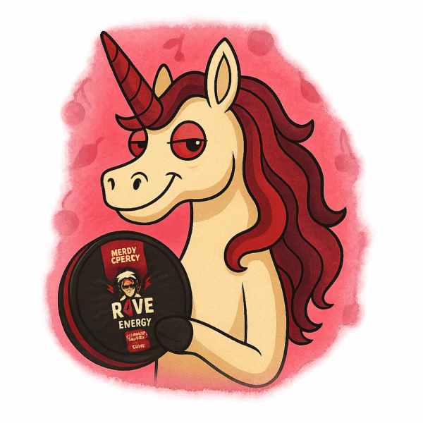 R4VE Caffeine Pouches 80mg – Merry Cherry