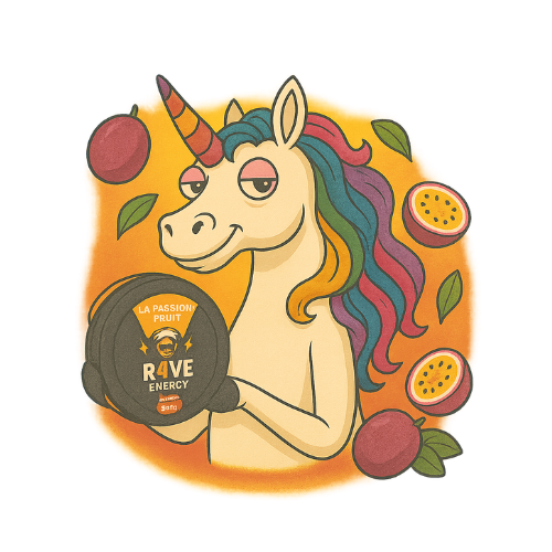 R4VE Caffeine Pouches 80mg – Passion Fruit