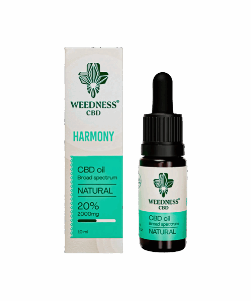 Weedness Natural 20% CBD Oil (10ml)