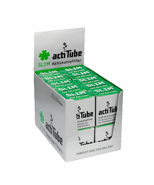ActiTube Slim Uhlíkové Filtre (10 ks)