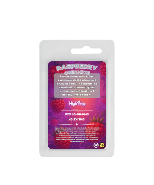 HighPony 10-OH-HHC Cartridge (Raspberry Creampie) 1ml 🍓
