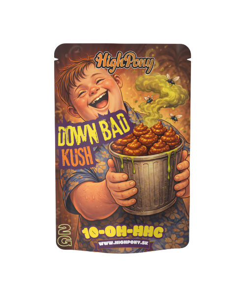 HighPony 10-OH-HHC Kvety (DOWN BAD KUSH) 2g 💩