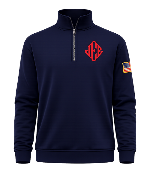 [PREDOBJEDNAŤ] Jeffrey Epstein 1/4 Zip Mikina