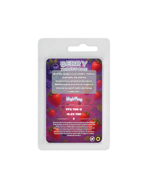 HighPony THCx Cartridge (Berry Threesome) 1ml 🫐