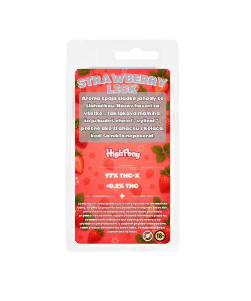 HighPony PORNSTAR THCx Vape Strawberry Lick (2ml)